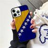Чехол для телефона с флагом Боснии и Герцеговины для iPhone 17 Air 15 16 14 13 12 Pro Max 11 Pro Max Plus Coque Shell