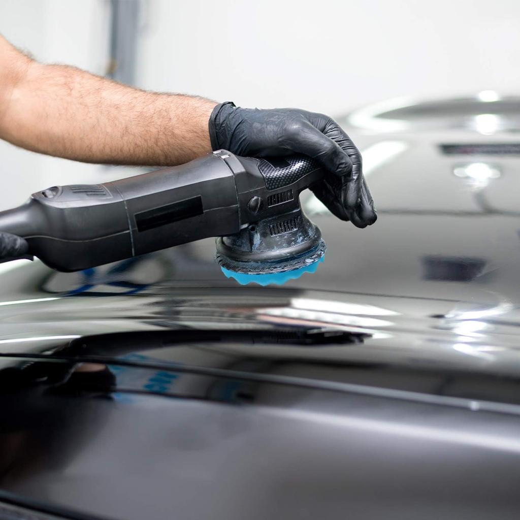 BBTO 12 Pieces Buffing Polishing Pads 6 Inch Compound Buffing Sponge Pads Cutting Polishing Kit For Car Buffer Compounding And Waxing