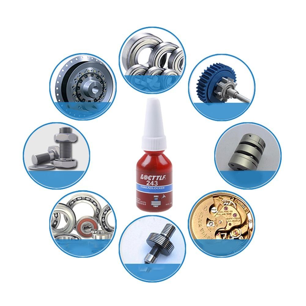 LOCTITE 222 242 243 263 271 277 ФИКСАТОР 10 мл Средство для фиксации винтов, аксессуары Нет