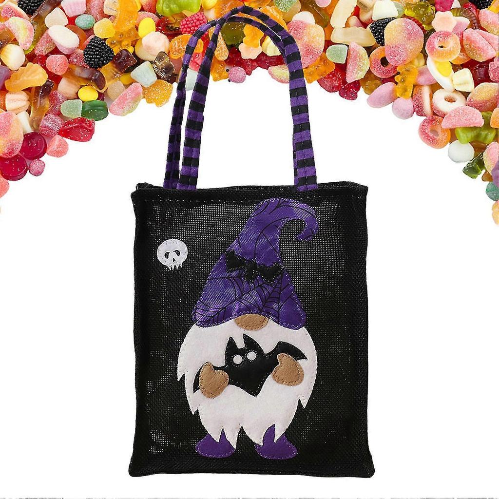 Halloween Tote Bag Halloween Linen Tote Innovative Rudolph Doll Pattern Halloween Bags Trick Or Treat Halloween Sweet Goodie Bags Party Favors For