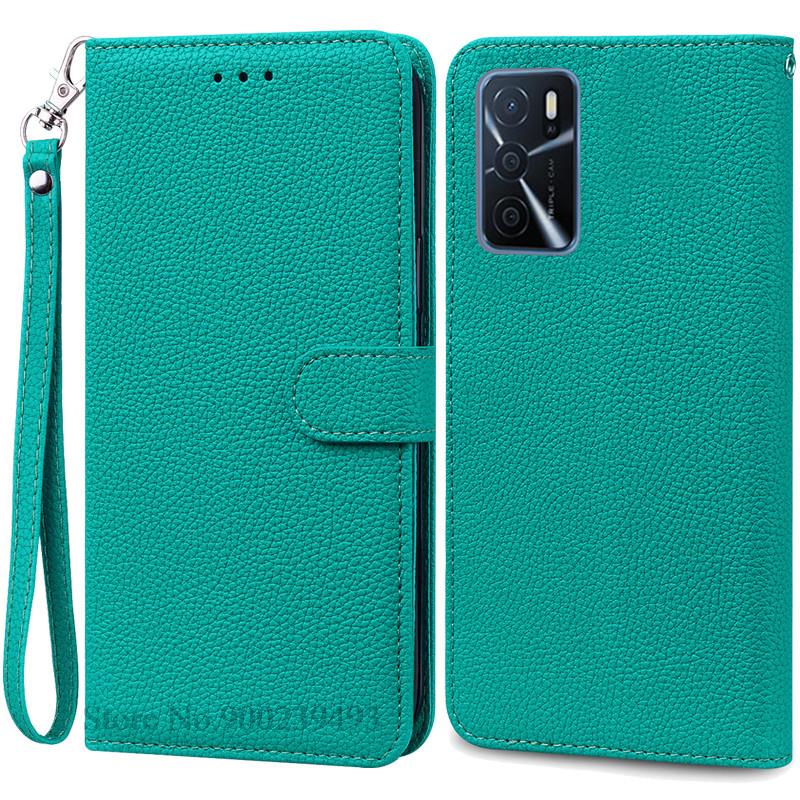 Для OPPO A16 Чехол Кошелек Флип Кожаный Чехол Для Oppo A16s Чехол OppoA16 s CPH2269 CPH2271 Силиконовый Чехол Для Oppo A16 A16s Чехол