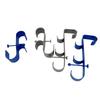 ABS Swimming Pool Rack with Rust Resistant Coating and Space Saving Hook System Pool Tool Rack Pool Accessory Brackets