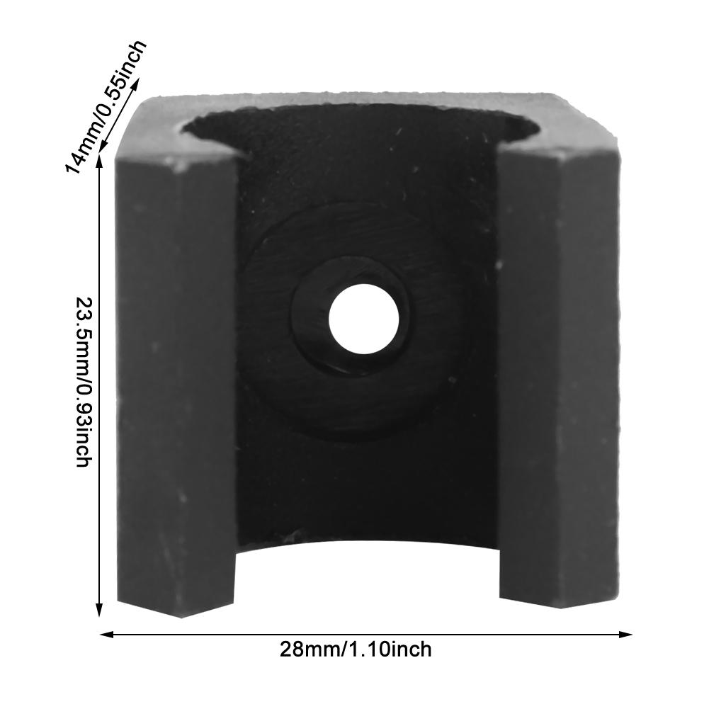 10 шт. Пластиковый держатель для бильярда, мини-органайзер для удочек, аксессуар для переноски (средний)