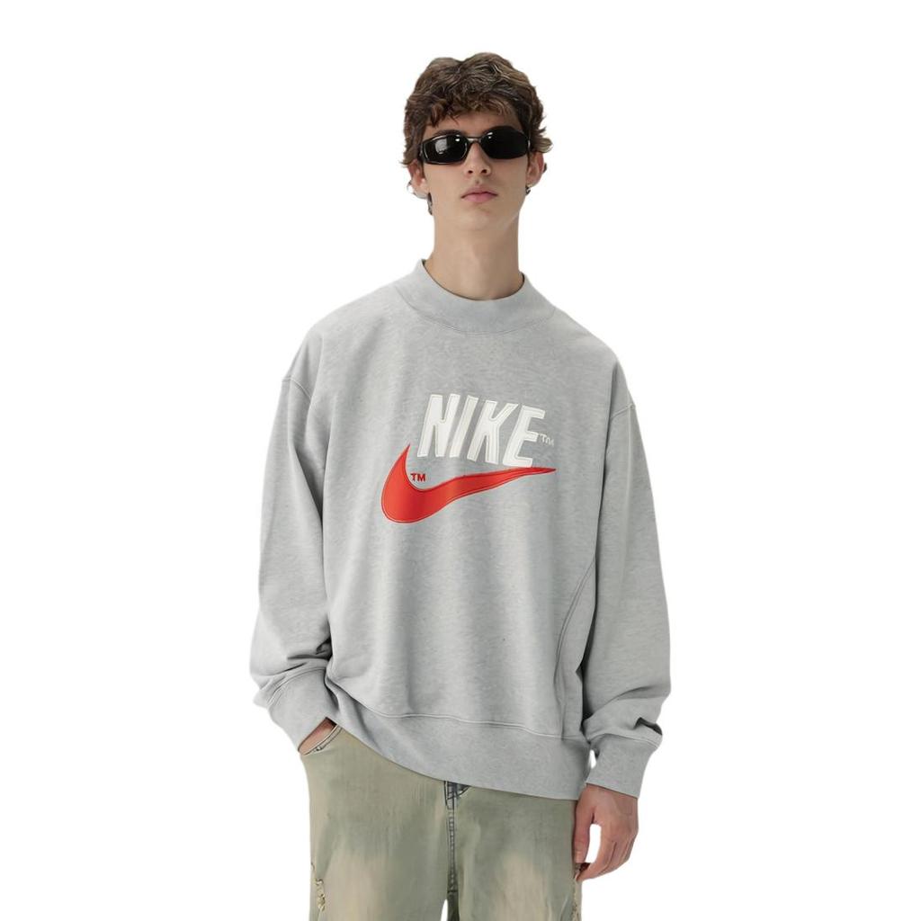 Nike Sweatshirt Men's Light Gray (Unisex) Sweatshirts DM5274 050