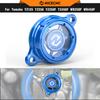 NICECNC Для Yamaha YZ250F WR250F 2015-2024 Прозрачная крышка масляного фильтра WR450F YZ450FX 2016-2023 YZ250FX 2015-2023 YZ450F