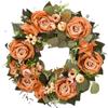 Artificial Rose Garland False Flower Door  Wall Hanging Wedding Home Living Room Bedroom Decoration