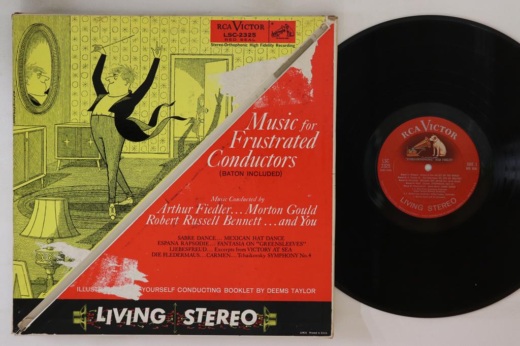 LP Record VARIOUS  Music For Frustrated Conductors LSC2325 RCA VICTOR RED 1959 Germany Classical Used