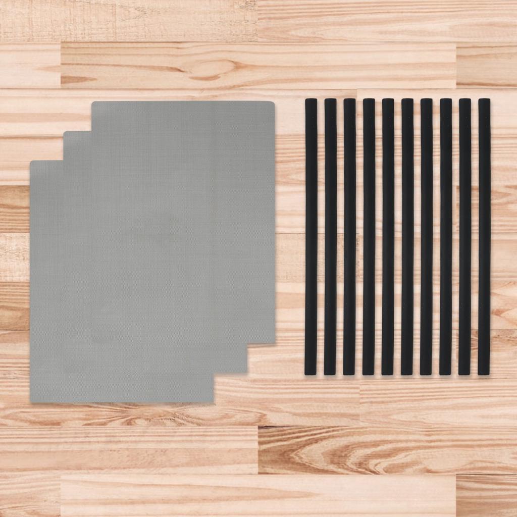 Набор для сварки пластика 10 стержней и сетка для TPO и для PP применений