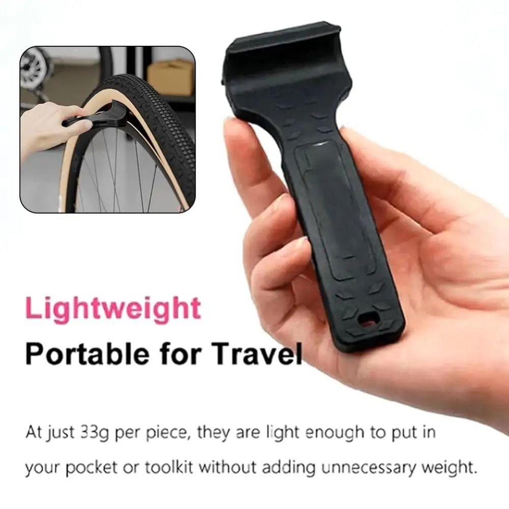 Lightweight Bicycle Tire Pry Bar Portable Tire Repair Pry Bar For Cycling Emergency Road Repair