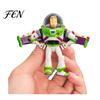 Durable Car Charm Keychain Pendant, Woody Buzz Lightyear Air Freshener, Aromatherapy Vent Clip Accessory for Toy Fan Gift Kids Freshener