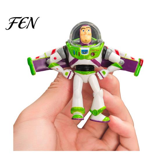 Durable Car Charm Keychain Pendant, Woody Buzz Lightyear Air Freshener, Aromatherapy Vent Clip Accessory for Toy Fan Gift Kids Freshener