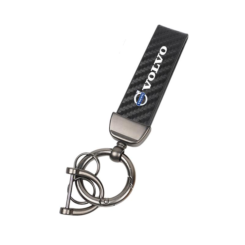 Volvo Car Keychain Zinc Alloy Auto key Ring Pendant For Xc60 Xc90 V40 V60 S60 V50 V90 S80 C40 XC40 V70 XC70 C30 C70 EX90 Rdesign