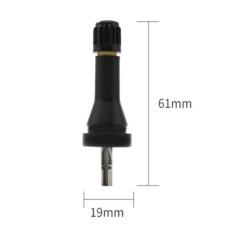 1 шт. Клапан датчика давления в шинах Резиновый ниппель для углового клапана Buick Контроль давления в шинах TPMS Клапан для накачивания