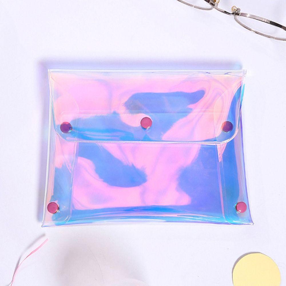 Purse Wallets Waterproof Small Coin Purse Makeup Lipstick Bag Korean Storage Bag Laser Cosmetic Bag