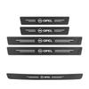 BBGG1 Car Door Threshold Strip Door Sill Protector Carbon Fiber Sticker For Opel Corsa Mokka Astra Cascada Adam Insignia Meriva Vectra