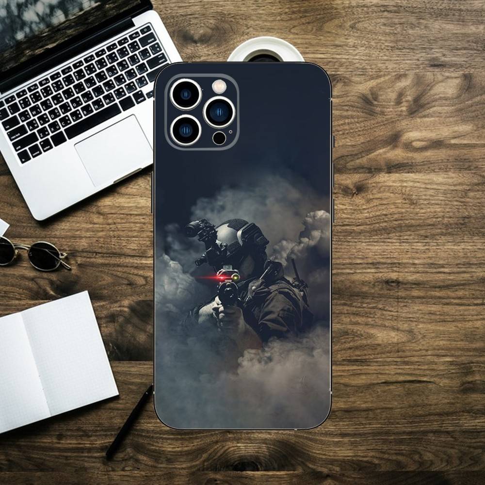 Чехол для телефона PRF Police S-SEAL Team для iPhone 16,15,14,13,12,11,XS,XR,X,8,7, Pro, Max, Plus, mini, силиконовый, черный