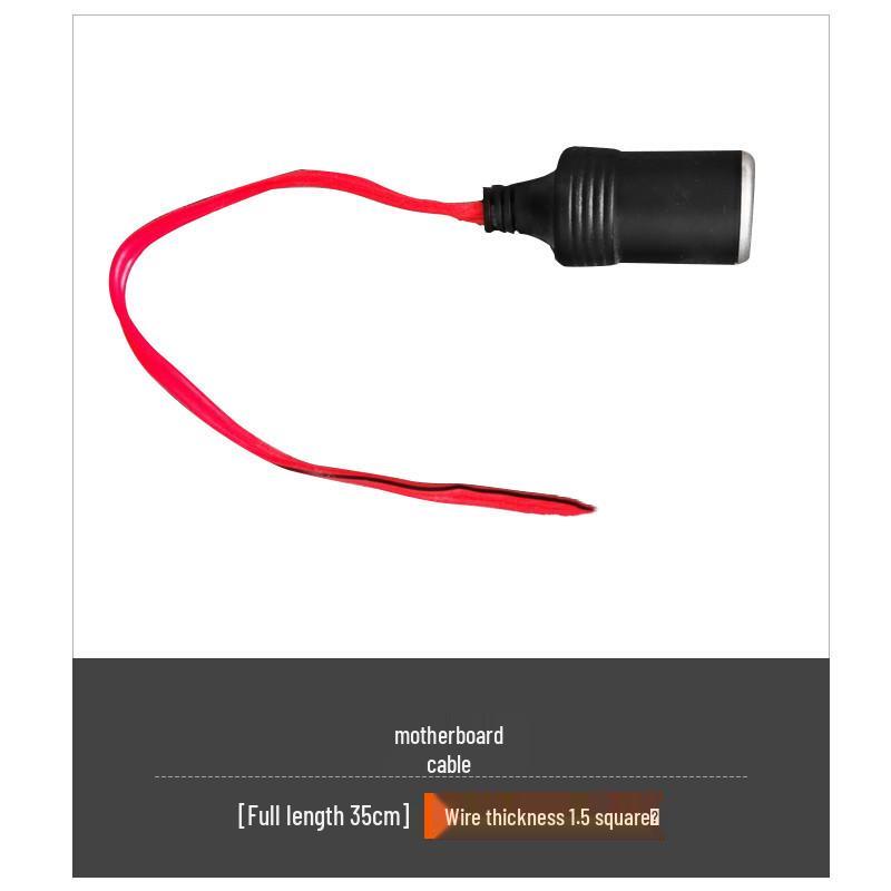 Автомобильная розетка прикуривателя 12-24 В с медным проводом для модификаций грузовиков