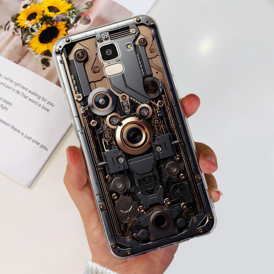 Чехол для телефона Samsung Galaxy J6 J6+ 2018 Samsung J 6 J6 Plus SM-J600F J610G Модный Крутой Узор Мягкий Силиконовый ТПУ Чехлы