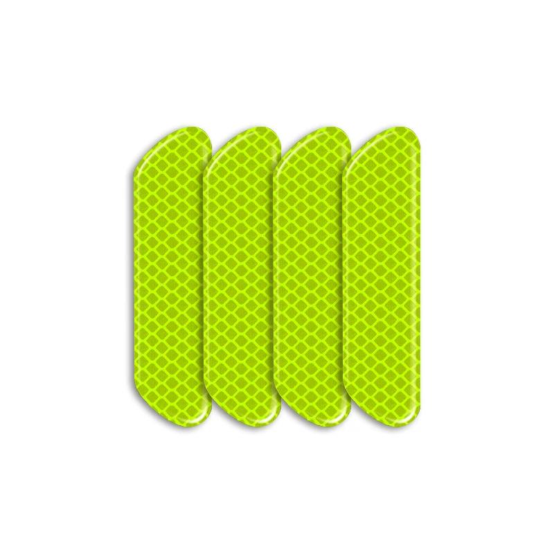 XOWS7 4pcs Car Door Reflective Strips security Warning Stickers For Skoda Octavia Fabia Kamiq Kapoq Kodiaq Rapid SCALA Superb