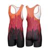 Mens Compression Wrestling Singlet Gym Workout Suit Stretch Spandex Lycra Athletic Bodysuit Training Running