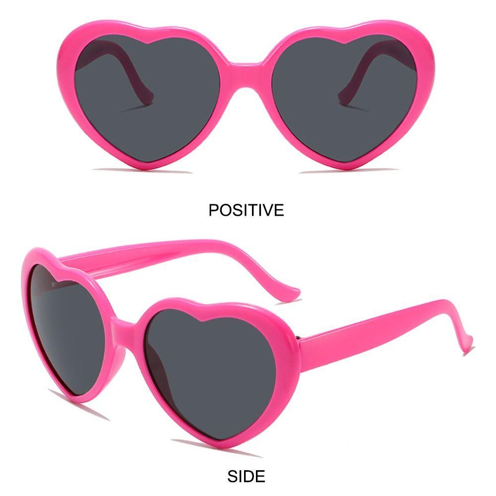 Cosplay Heart Sunglasses Halloween Party Glasses Trendy Women's Accessories for Women