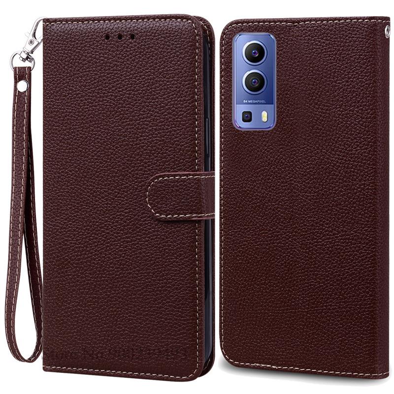 Для чехла Vivo Y52 5G Чехол Y72 5G Кожаный кошелек Флип-чехол для телефона Для Vivo Y72 Y52 Чехол-книжка для Vivo Y 52 72 5G Coque Fundas