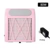 80W Nail Dust Collector Low Noise Manicure Machine Tools Durable Nails Dust Extractor Fan  DIY