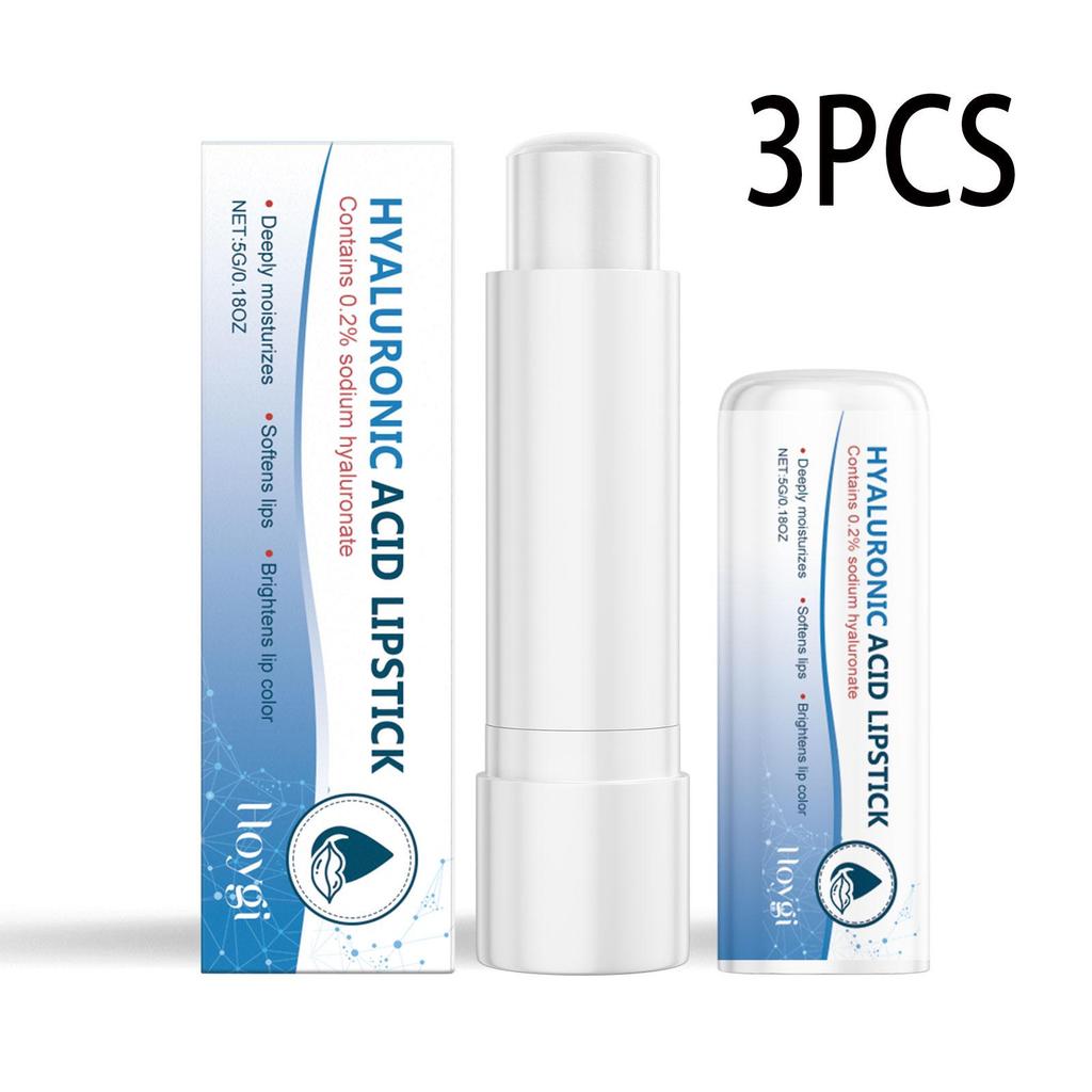Гиалуроновый бальзам для губ Уход за губами Против растрескивания Питательный Осветляющий Увлажняющий Бальзам для губ Помада Уход за кожей губ