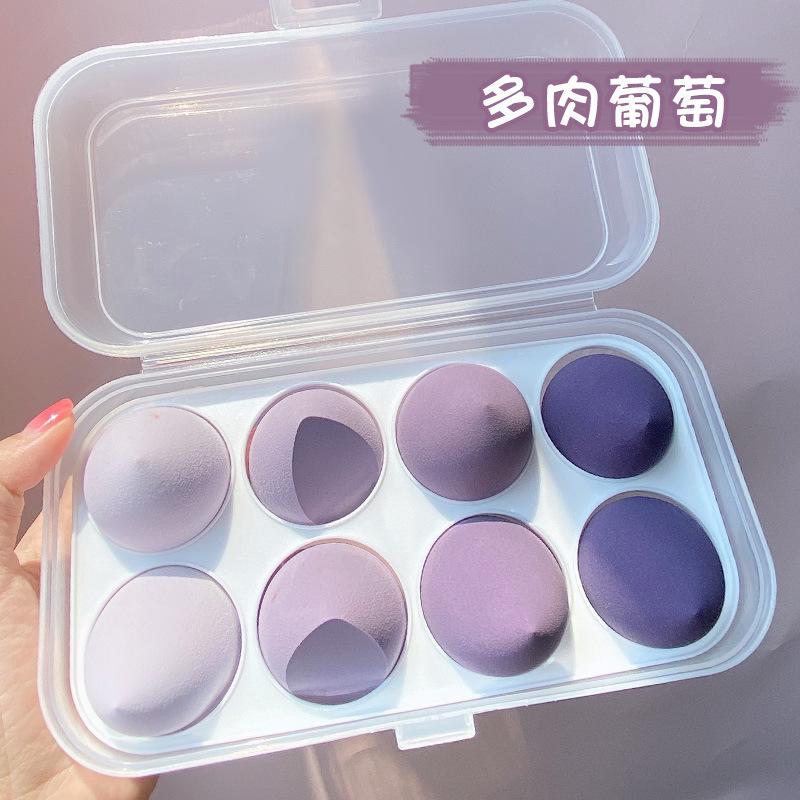 Fluffy Makeup Sponge Blender, 4/8Pcs Smooth Cosmetic Puff, Effortless Application for Daily Face Makeup Products