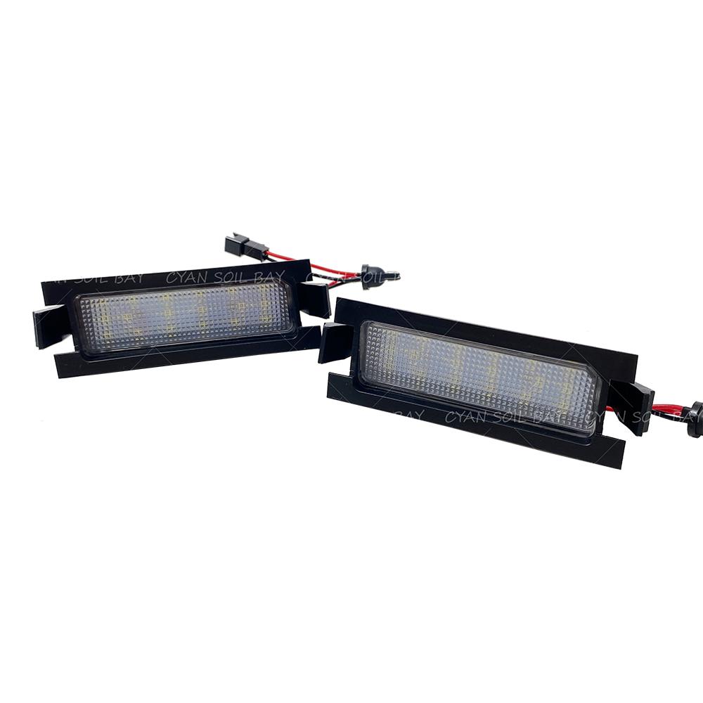 2 шт. Для Hyundai I30 (GD) 2013 2014 2015 Canbus 18SMD светодиодная лампа подсветки номерного знака