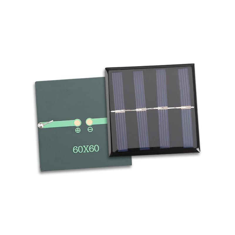 1PC 1V 1.5V 2V 2.5V 3V 3.5V Mono/poly Solar Panel 50mA 80mA 100mA 130mA 150mA 300mA Mini Round/Square DIY Solar Charger