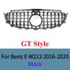 For Mercedes E-Class W213 2016-2020 Sport Front Grille Mesh Bumper Cover ABS Gloss Black AMG Style Exterior Tuning Accessories