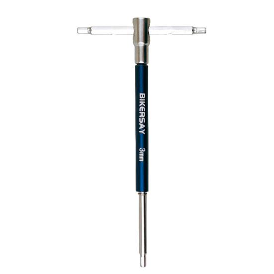 2/2.5/3/4/5/6/8/10 мм Велосипедный Т-образный шестигранный ключ 3-сторонний Т/L-образный со скользящим верхом и вращающейся гильзой Шестигранный ключ Инструменты для ремонта и обслуживания велосипеда