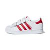 Adidas Superstar CF C 'Scarlet' (Unisex) Footwear White / Scarlet / Scarlet Kids' Skateboarding Shoes CG6622