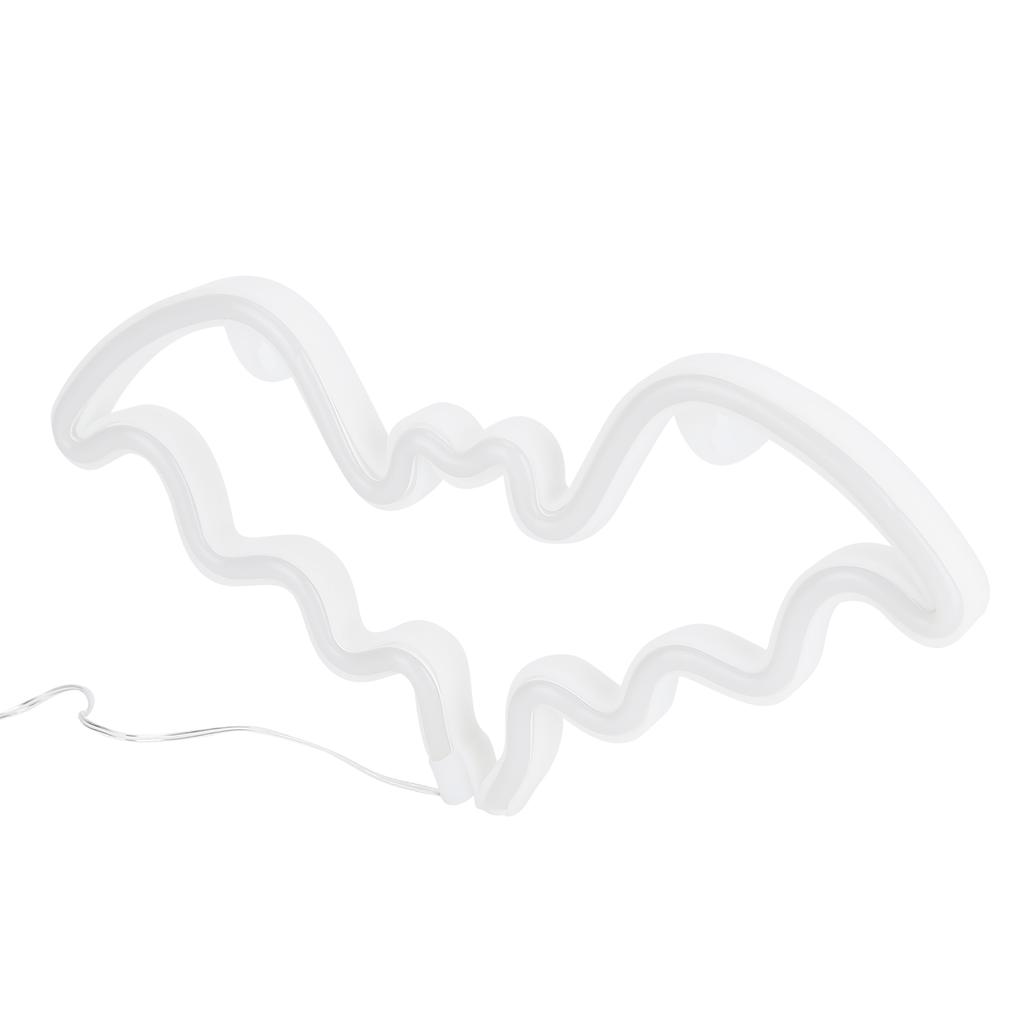 LED Neon Light Innovative Bat Shape Neon Sign Lamp for Holiday Christmas Party Decorations