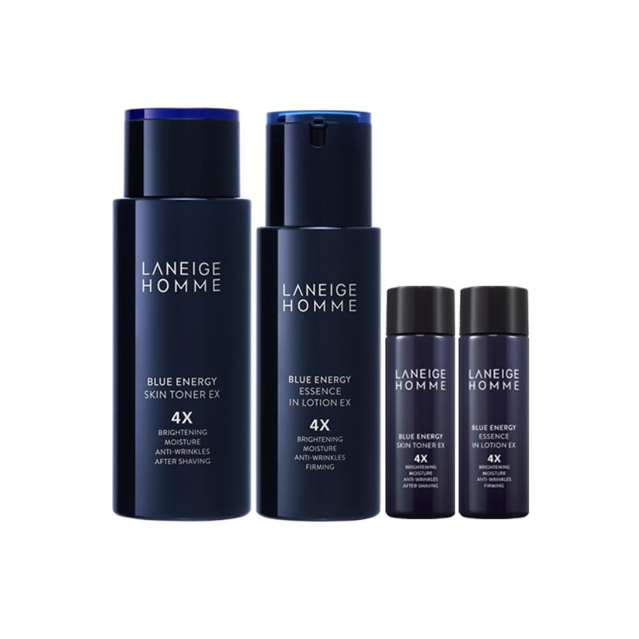 LANEIGE Набор Homme Blue Energy Duo (Тонер+эссенция в лосьоне)