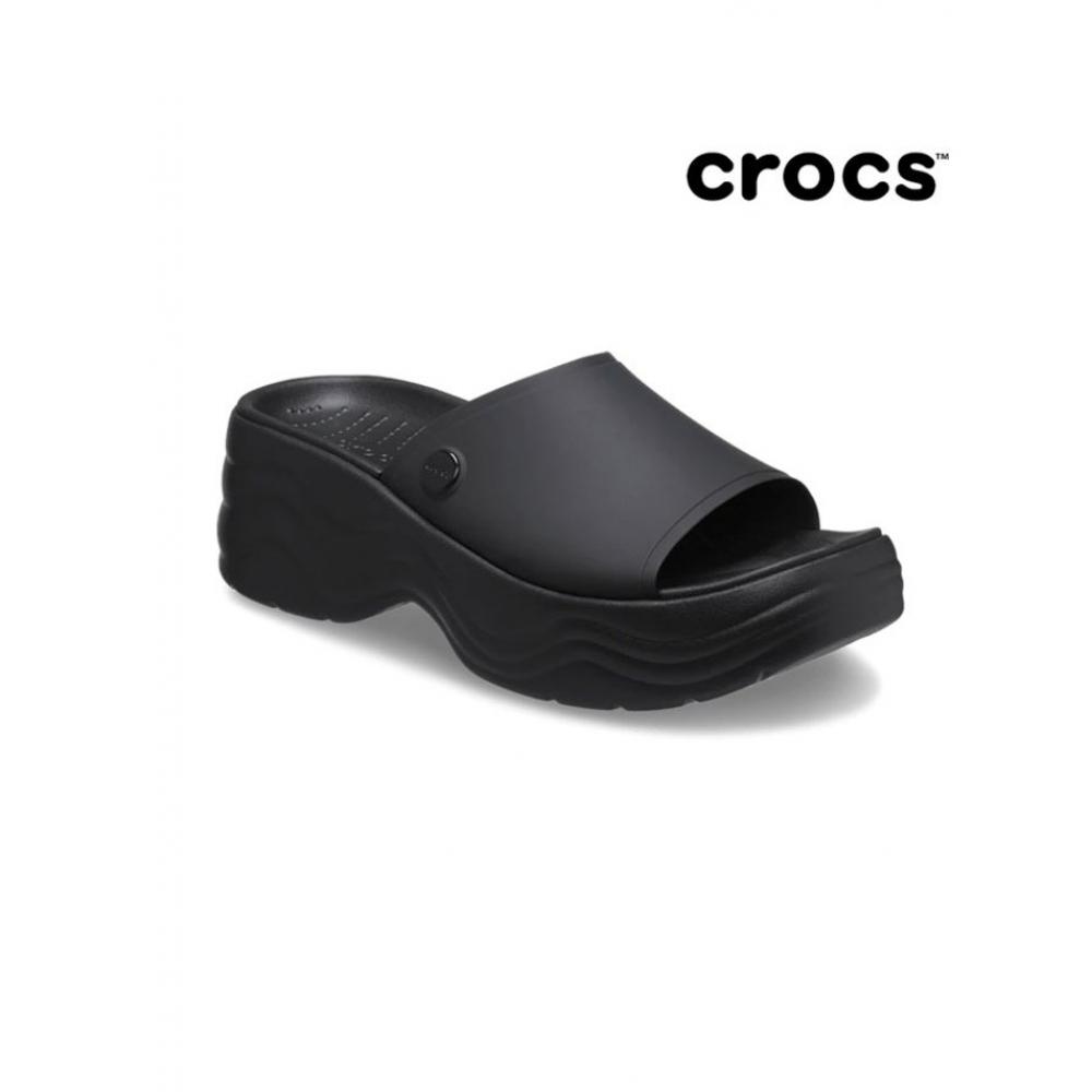Crocs Женские шлепанцы Skyline, черные 208182 001