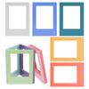 10Pcs Magnetic Picture Frames for Refrigerator 2.1x3.1inchFridge Color Photo Frame Magnets Album for Fujifilm Instax Film Papers