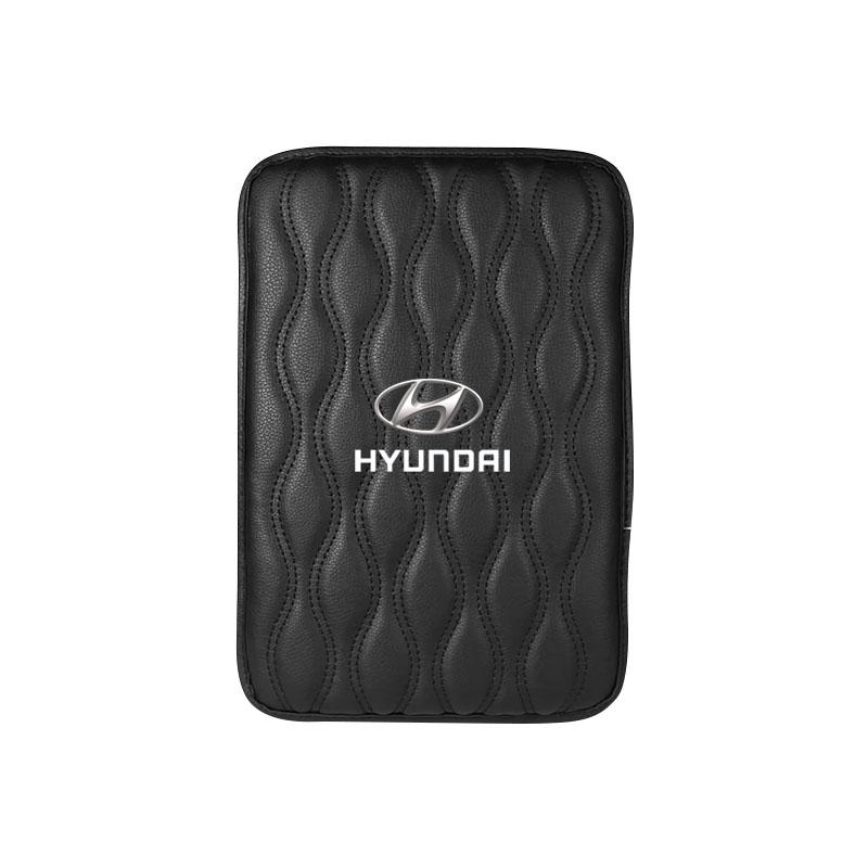 1 шт. Кожаные накладки на подлокотник автомобиля Защитная водонепроницаемая подушка для рук Для Hyundai Santa Fe Sonata Solaris Azera Creta I30 Ix25 Tucson IX35