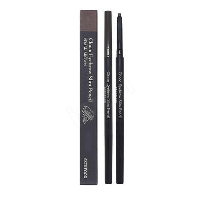 Skinfood Choco Eyebrow Slim Pencil 0,13 г, нет. 3 Натуральный коричневый, 1 шт.