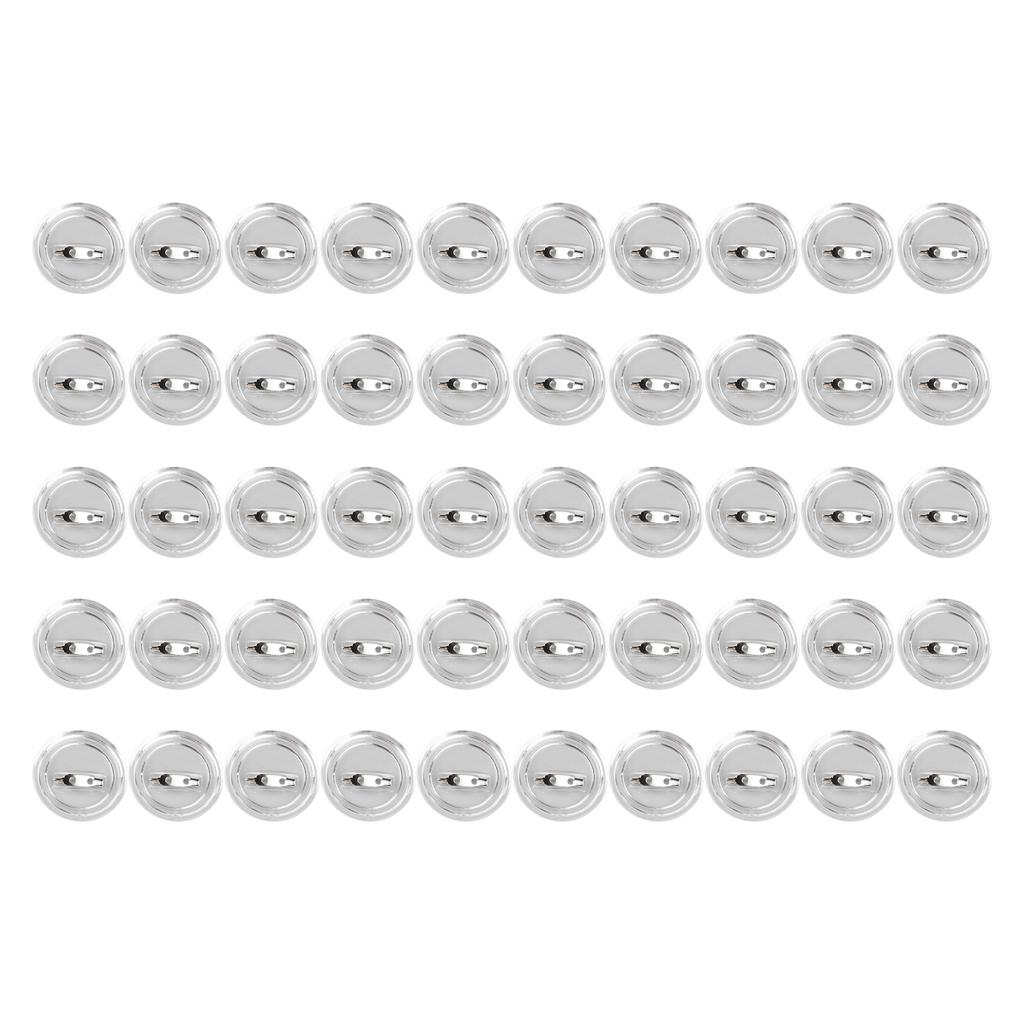 50 шт 3.8 дюймов акриловые значки прозрачные фото кнопки булавки для поделок школьные проекты