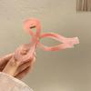 Acrylic Bow Crab Clips for Women Shark Jelly Clear Claw Clips Scissors Shape Clamp Barrette Hairpin Girls Hair Style Accessories