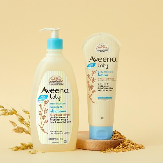 Aveeno Детский ежедневный увлажняющий гель и шампунь 532 мл
