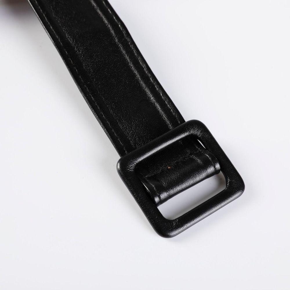 Регулируемые манжетные ремешки из искусственной кожи, регулируемые подвязки для рукавов, новые пряжки для рукавов пальто, женские