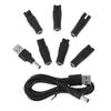 8Pcs/Set Power Cord 5V Replacement Charger Usb Adapter For Electric Hair Clipper