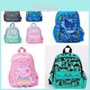 Школьный рюкзак Smiggle для мальчиков и девочек с веселым принтом животных и холщовым материалом