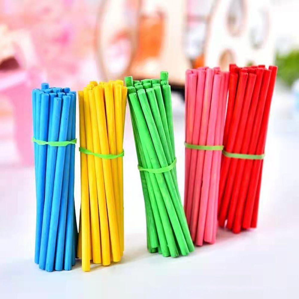 Preschool Education Counting Wood Sticks Montessori Teaching Early Learning Kids Mathematics Toy