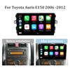 Car Radio For Toyota Auris E150 2006-2012 Multimedia GPS Navigation Android Carplay Touch Screen Auto Stereo Auto radio