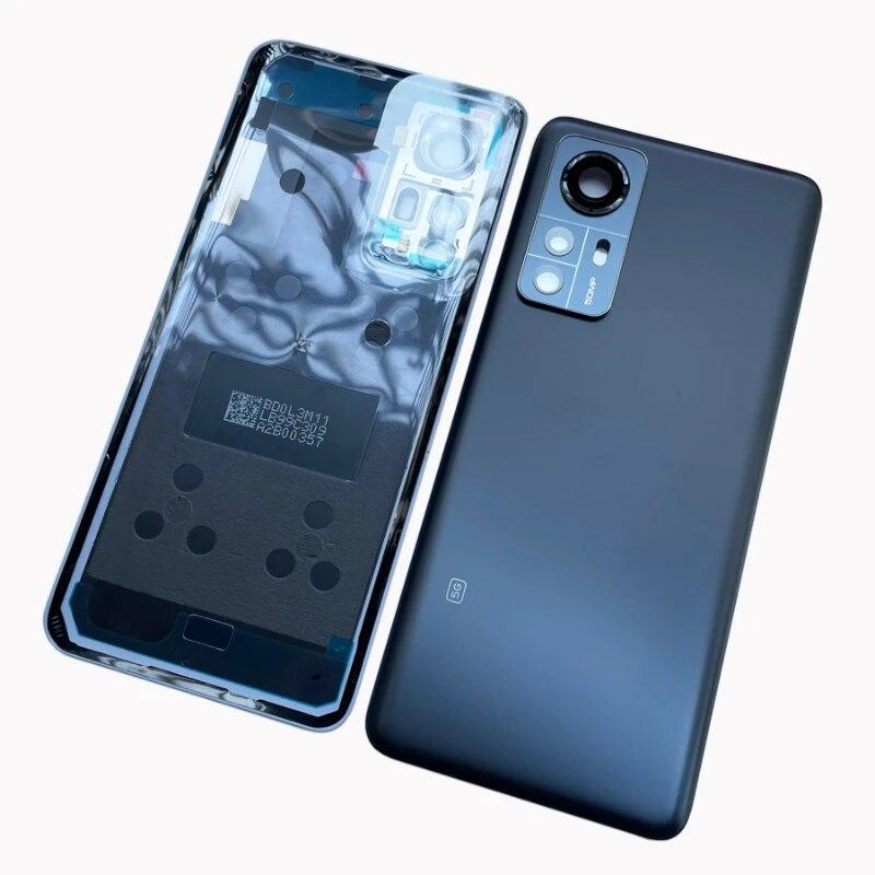 Задняя крышка корпуса аккумулятора, дверь 6,28 дюйма для Xiaomi Mi 12, ремонт задней части телефона, сменная стеклянная крышка + клей с объективом камеры