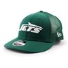 New Era Mesh Cap LP9FIFTY New York Jets NFL TRUCKER MESH CAP GREEN NEW ERA NEW YORK JETS LOW PROFILE SNAPBACK [Used]